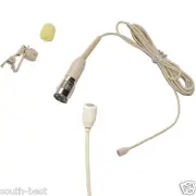 Mini Authentic Clip-On Lavalier Microphone For Audio Technica Wireless Mic Belt