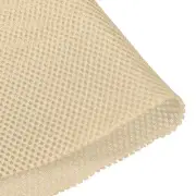 Speaker Grill Cloth 1x1.45M Polyester Fiber Stereo Mesh Fabric Beige