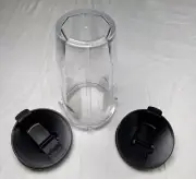Replacement 24oz Nutri Ninja Blender Cup with 2 Sip & Seal Lid BL450 BL454 BL456