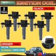 6x Ignition Coil for Subaru Forester SF SF-GT Impreza WRX EJ205 2000-2002 2.0L (for: Subaru)