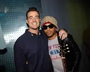 Carson Daly and Lenny Kravitz at "Spankin New Music Week" on MTV's- Old Photo 1