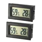 Mini Digital Temperature Humidity Meters Gauge Thermometer Hygrometer 2pcs