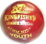 BDM King Fisher League Leather Ball, Pack of 6 (Red)