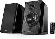 Edifier R2000DB Bluetooth Active Bookshelf Speakers - Powered Near-Field Studio Monitors Computer Speaker - Optical Input - 120 Watts RMS - Black