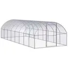 Large Walk in Pet Chicken Run Coop Cage Rabbit Hutch Ferret House W/ Cover Size