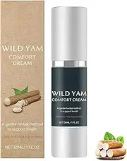 Wild Yam Comfort Cream,Natural Wild Yam Balancing Cream,Wild Yam Cream for Hormone Balance,Wild Yam Skin Cream