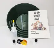 Black 1849 Gold Panning Kit with Free Shipping