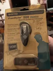 Soyo FreeStyler 500 Bluetooth Headset USB Dongle Brand New Sealed BT-BE-HD09KIT
