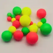 Reliable Foam Fishing Floats Bobber Ball Beads for Improved Visibility at Night