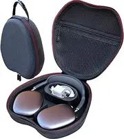 ButterFox Smart Carrying Case for AirPods Max Headphones with Sleep Mode (Black/Red)
