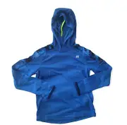 Russell Athletic Training Fit Boys Dri-Power 360 Pullover Hoodie Blue Size L