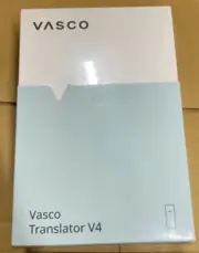 Vasco Translator V4 108 Languages Two-Way Real-Time AI Device Black