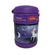 New Thermos Kids FUNtainer 10 oz Food Container With Spoon Purple Unicorn