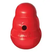 Kong Wobbler Large Treat Dispenser Enrichment Tough Chew Dog Puppy Weighted Base