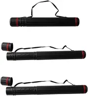 [TOPARCHERY] Telescopic Tube Archery Arrow Quiver Arrows Holder Case Shoulder Strap Belt Hunting 63cm - 110cm