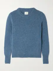 [Suzie Kondi] Suzie Kondi - Sarra Cashmere Sweater - Blue - small small Blue