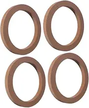 MOLUCKFU 2 Pairs Speaker Fast Rings High Density Car Speaker Spacers for Enhanced Sound Performance Depth Ring Adapters for Trucks Rvs and Boats Mid Bass Effect