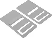 jojofuny 2Pcs Rv Refrigerator Door Prop Clips Durable Handle Repair Kit for Rv Fridge Seamless Fix for Worn Parts Practical for Refrigerator Handle Damage