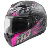 New HJC Helmet i10/i10 plus PITFALL FULL-FACE HELMET MC-5SF- Pink/Black -Medium