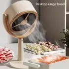 Portable Exhaust Fan Small Kitchen Hood Extractor Barbecue Desktop Hoods