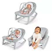 Ingenuity Keep Cozy 3-in-1 Grow w/Me 65cm Bouncer/Rocker Seat Baby 0m+ Weaver