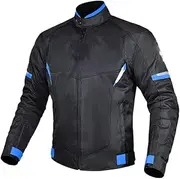 Motorcycle Jacket Pants Protection Summer Breathable Lightweight Mesh Cycling Jersey Men Moto Jacket Protector Motocross Suit