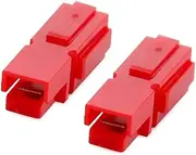 BWPEXZ 5/10/20/50/100 Pairs of Red and Black Compatible with Anderson Plug 30A Power Marine Connector(40 Pcs(20pairs 30A))