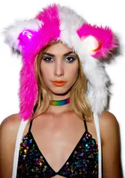 [J Valentine] Gettin' Freaky Faux Fur Hood