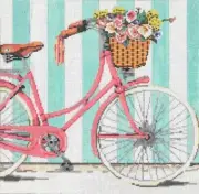 Needlepoint Handpainted Sandra Gilmore Ride 12x12