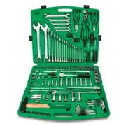 TOPTUL 1/4 X 1/2inch Drive Flank Socket Set - 130 Piece GCAI130T1