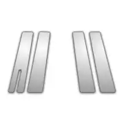 4Pc Chrome Pillar Post Covers (W/ Keypad Cutout) for 2010-2019 Lincoln Mkt (for: Lincoln)