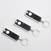 LED Flashlight Keychain 3 Pack Super Bright Mini Key Ring Light