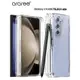 韓國araree適用于三星z fold5手機殼 全包鉸鏈 zfold5防摔輕薄保護套簡約商務帶筆槽可放筆FOLD5外殼純色透明