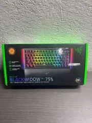 Razer BlackWidow V4 75% Mechanical Gaming Keyboard - Black, US English