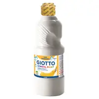 在飛比找PChome24h購物優惠-【義大利GIOTTO】可洗式兒童顏料500ml(白)