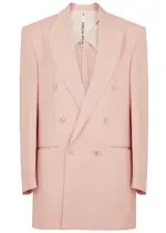 Petar Petrov Back To Town Double-breasted Blazer - Light Pink - 40 (UK12 / M) 40 (UK12 / M)