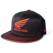 Factory Effex Honda Wing Flexfit Hat - Black, Large / X-Large 17-88392