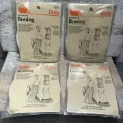 Lot of 4 VTG 90's Dritz Featherlite Boning 2 yd EACH New PLEASE READ BELOW
