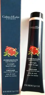 Crabtree & Evelyn Overnight Hand Therapy, POMEGRANATE ARGAN & GRAPESEED, NEW