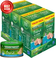 Canned Tuna in Springwater, 95g, 4-Pack, 6 Cans, Protein, Omega-3, Healthy