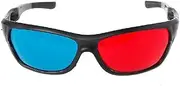 Red and Blue 3D Glasses Universal TV Movie Dimensional Video Frame 3D Glasses DVD Game Glass 3D Style Glasses for 3D Movies Games, 3D Viewing Glasses, Light Simple Design Accessories