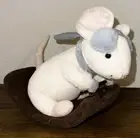 NWT Jellycat Merry Mouse Sleighing Christmas Plush Stuffed Collectible Toy