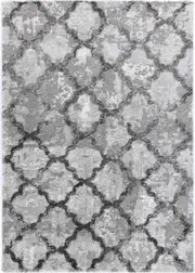 Century Valerius Grey Plush Rug