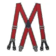 SuspenderStore LOGGER Suspenders - LOW STRETCH, BUTTON - 5 Colors & 4 Sizes