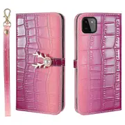 For Samsung Galaxy A22 5G Phone Case With Strap - Purplish red