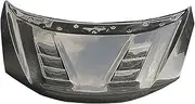 hood scoops for cars， Compatible For GK5 Style Fit Carbon Fiber Hood Engine Cover With Vent Compatible For Honda Fit