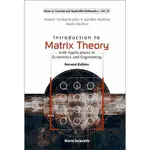 INTRO MATRIX THEORY (2ND ED) (平裝),FERENC SZIDAROVSZKY 9789811257933