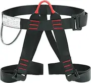 Safety Harness Climbing - Secure Gear, Adjustable Harness | Portable Climbing Safety Belt Rock, Tree Harness, Dependable Sturdy Rope Access, Climbing Protection Equipment, Ensures Durability