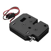 12V Dc 2A Electric Magnetic Intelligent Cabinet Door Lock Fail Secure With Manual Unlock Handle