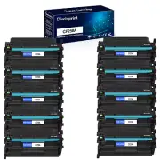 10PK CF258A 58A Toner Cartridge With Chip For HP LaserJet Pro M404dw MFP M428fdw